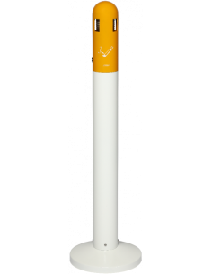 Probbax AT-0292-WORA: Cenicero Tubular Exterior 3 L Pack 2