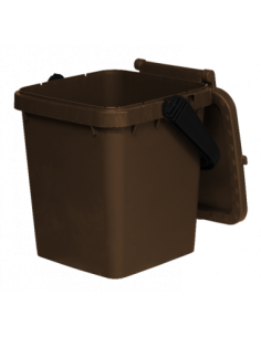 Probbax Cubo para residuos biológicos de 20L