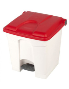 Probbax SO-1230-WRED: Contenedor con Pedal 30 L