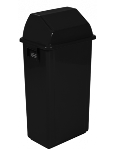 Probbax PB-1290-BLA: Papelera Pared 80 L Tapa Basculante
