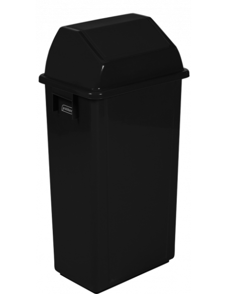 Probbax PB-1290-BLA: Papelera Pared 80 L Tapa Basculante