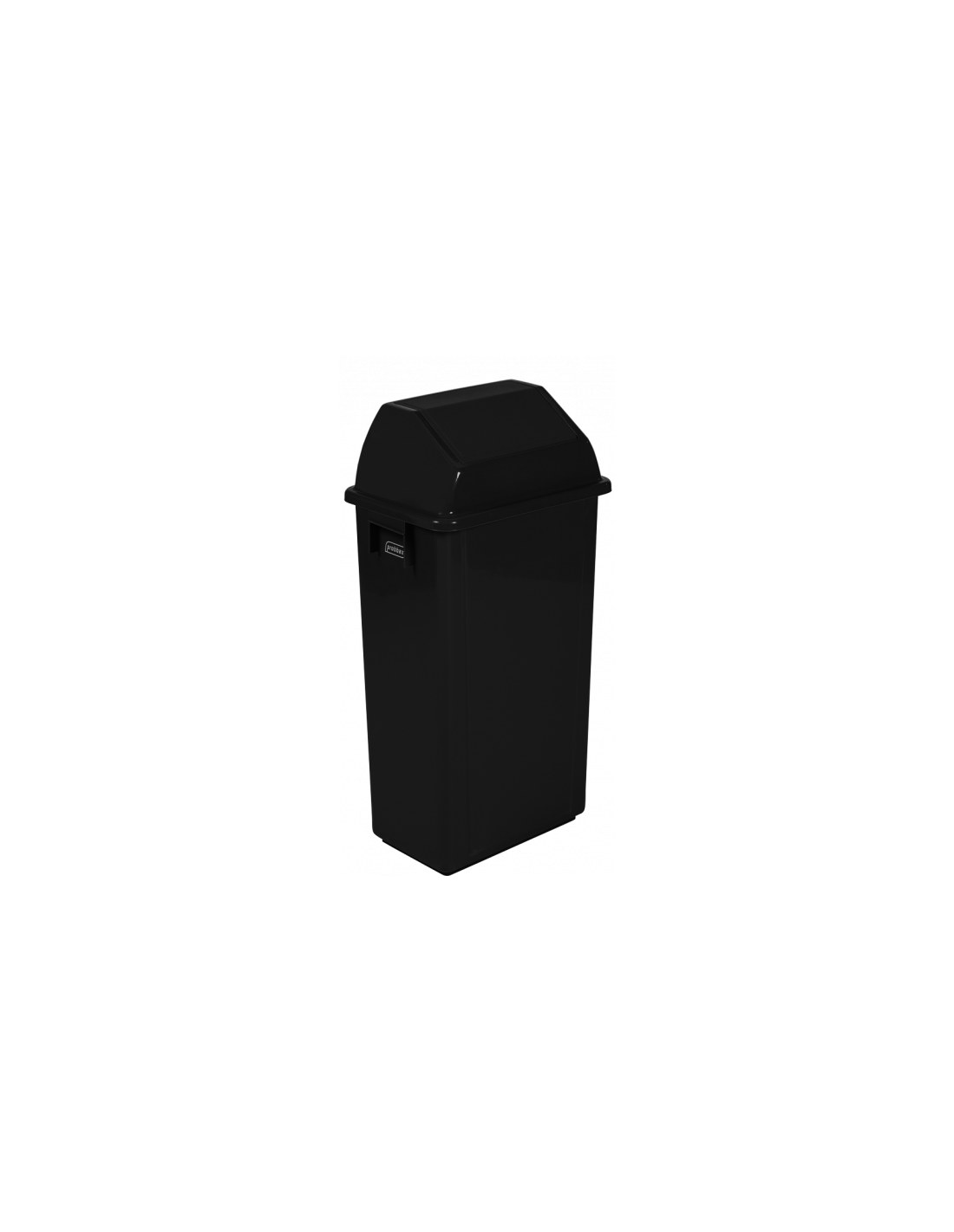 Probbax PB-1290-BLA: Papelera Pared 80 L Tapa Basculante