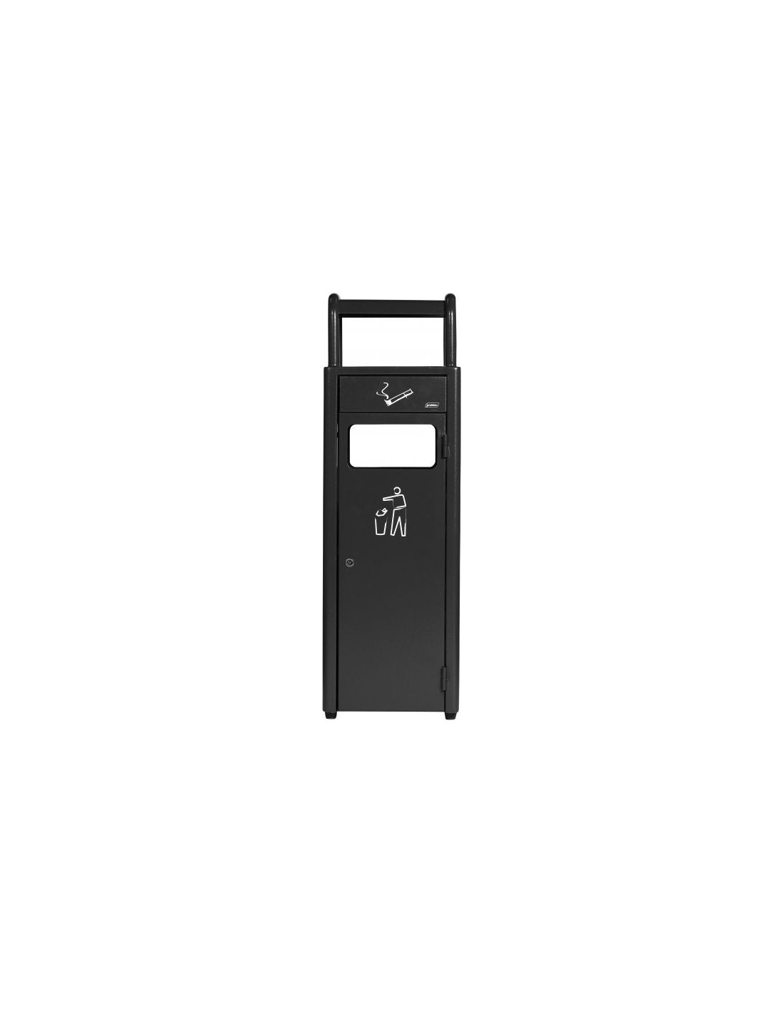 Probbax Contenedor de 24L/3,3L con cenicero