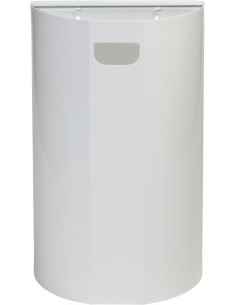 Probbax WM-3040-WHT: Papelera Pared Media Caña 40 L