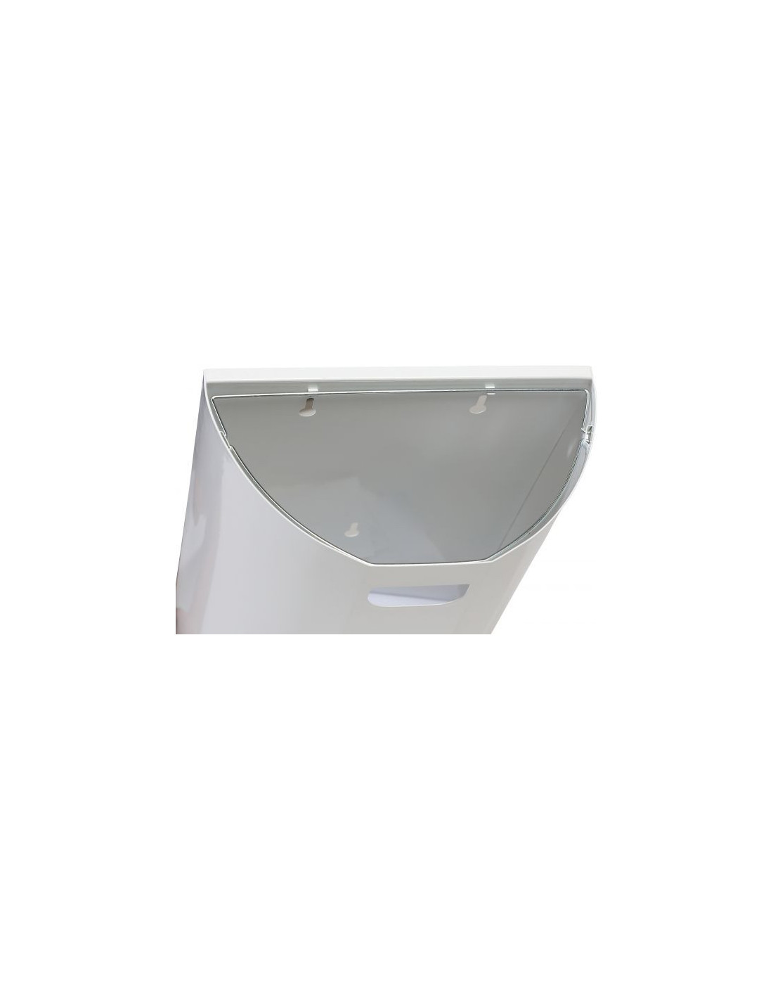 Probbax WM-3040-WHT: Papelera Pared Media Caña 40 L