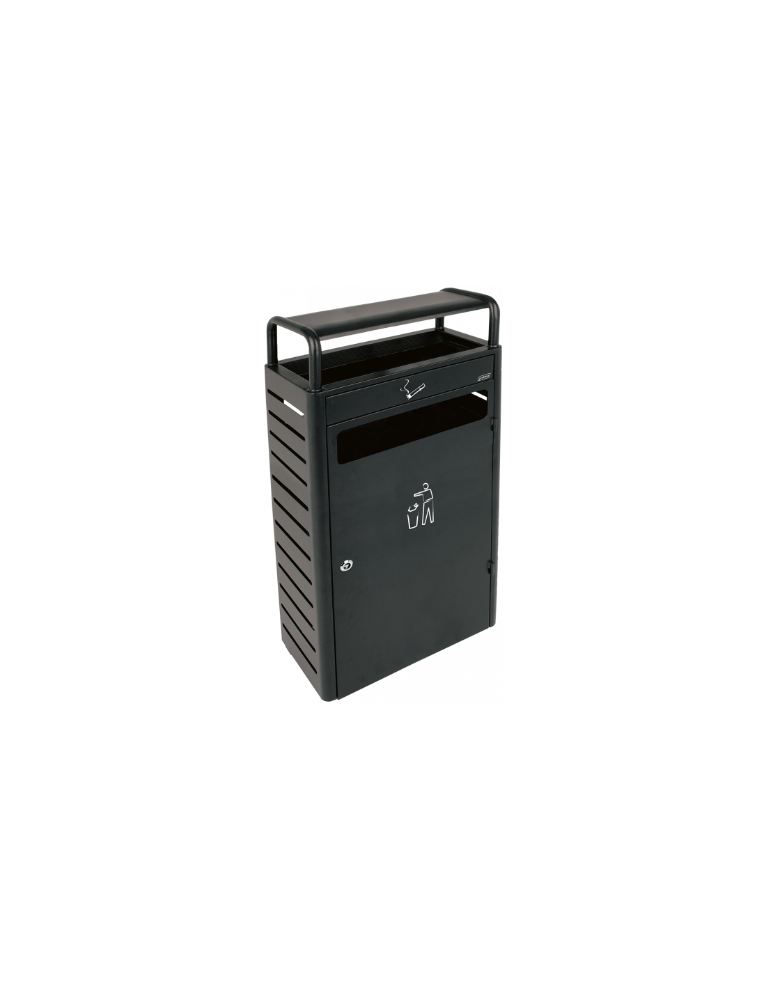 Probbax Contenedor de 43L / 5,9L con cenicero