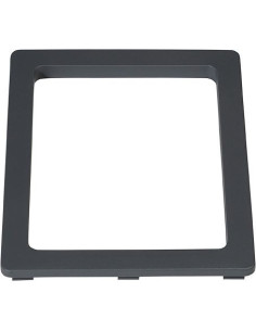 Probbax Inserto para tapa de marco: apertura rectangular
