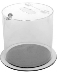 Probbax Contenedor transparente 12L