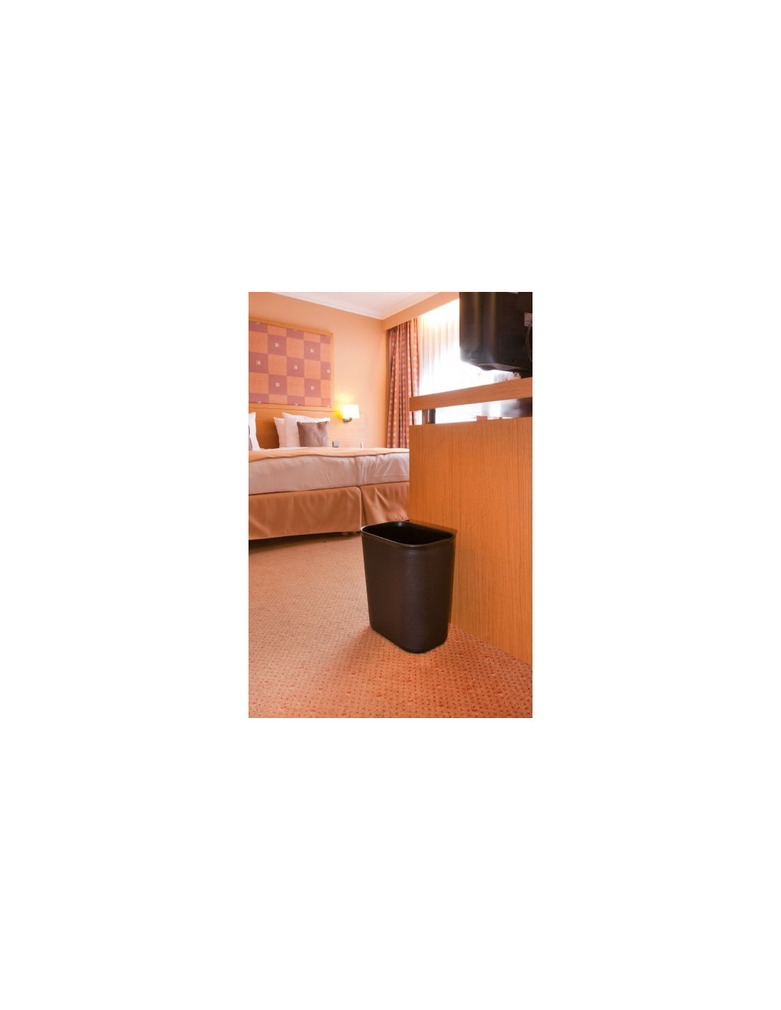 Probbax Papelera rectangular 13,2L