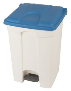 Probbax SO-1245-WBLU: Contenedor con Pedal 45 L