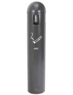 Probbax AT-0291-DGRY: Cenicero Tubular Pared 1 L