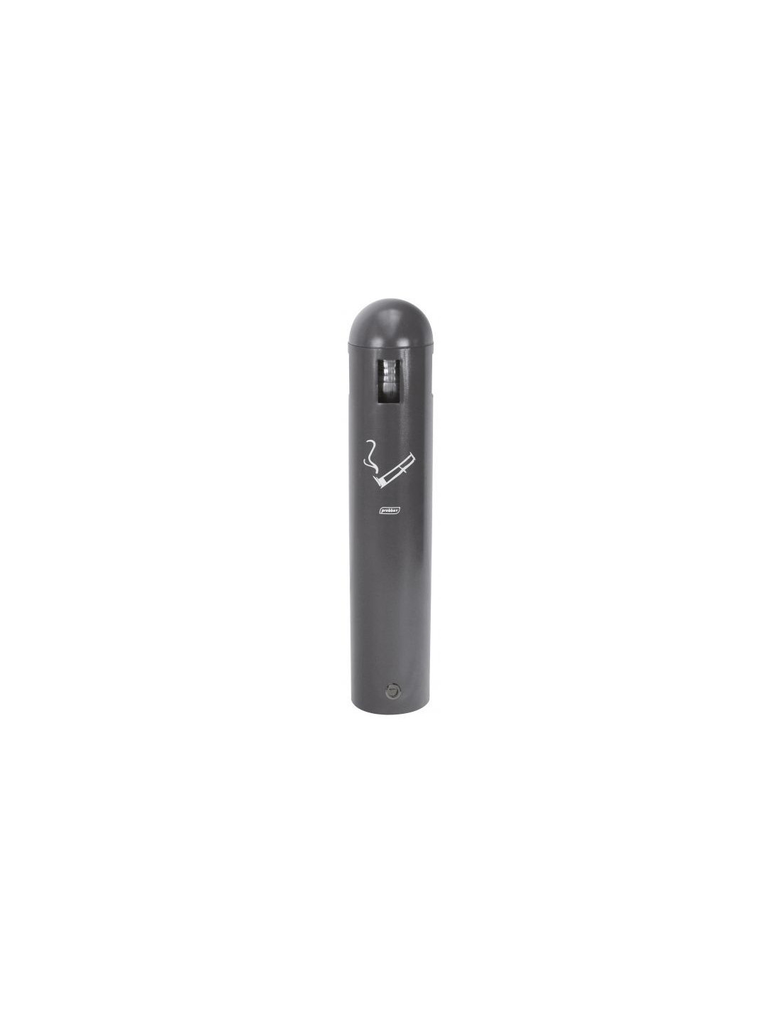 Probbax AT-0291-DGRY: Cenicero Tubular Pared 1 L