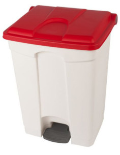 Probbax SO-1270-WRED: Contenedor con Pedal 70 L