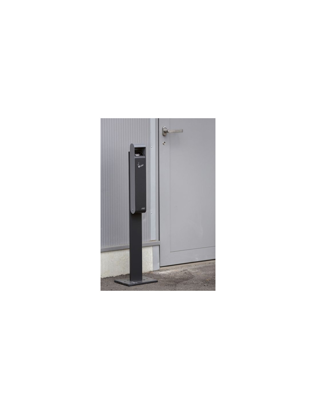 Probbax AT-0213-DGRY: Cenicero Estrecho con Poste 3 L