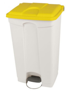 Probbax SO-1290-WYEL: Contenedor con Pedal 90 L