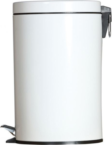 Probbax SO-6012-WHT: Papelera Pedal 12 L Pack 2