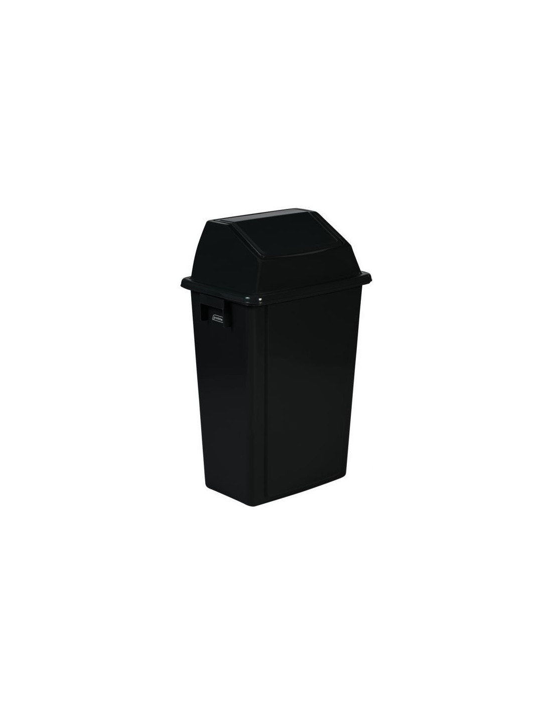 Probbax PB-1280-BLA: Papelera Pared 60 L Tapa Basculante