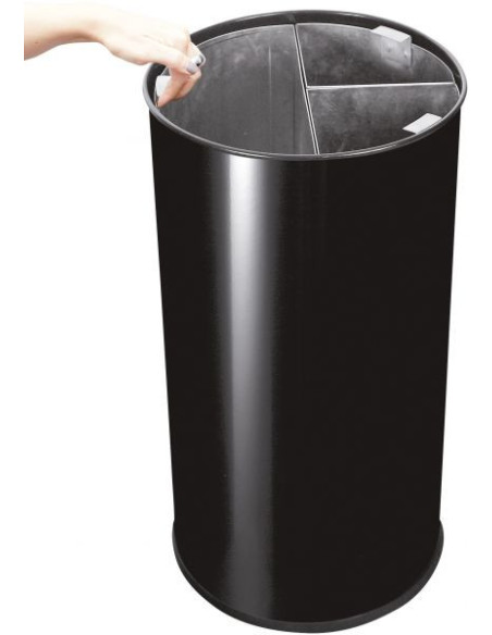 Probbax WB-1271-BLA: Papelera de Reciclaje 60 L