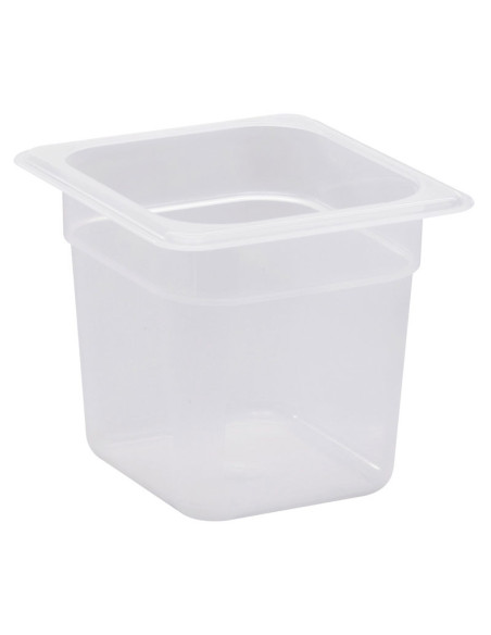 CAMBRO - 66PP-190 - Recipiente GN 1/6 2,2 L | CAMBRO Resistente 