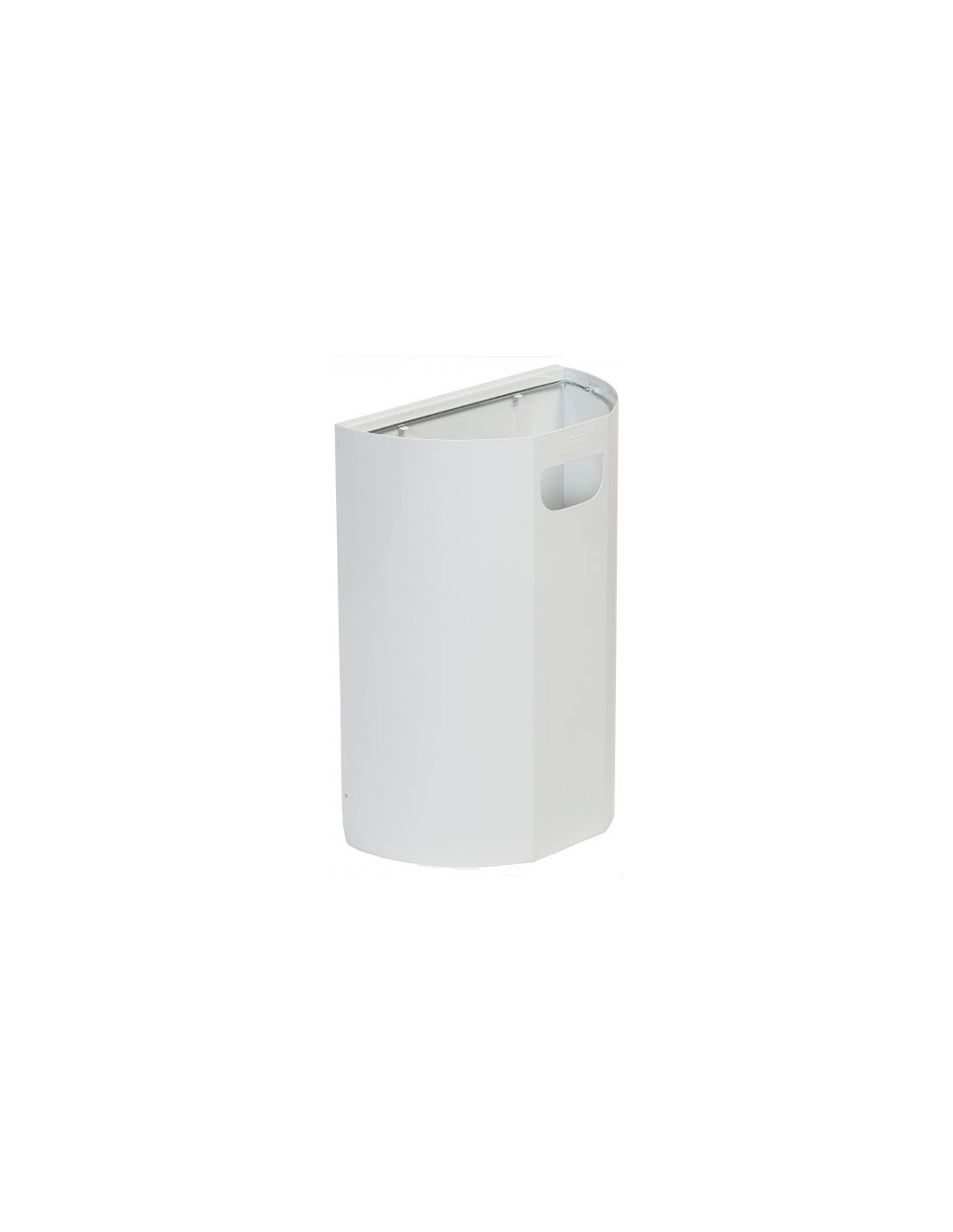 Probbax WM-3020-WHT: Papelera Pared Media Caña 20 L