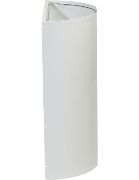 Probbax WM-3020-WHT: Papelera Pared Media Caña 20 L