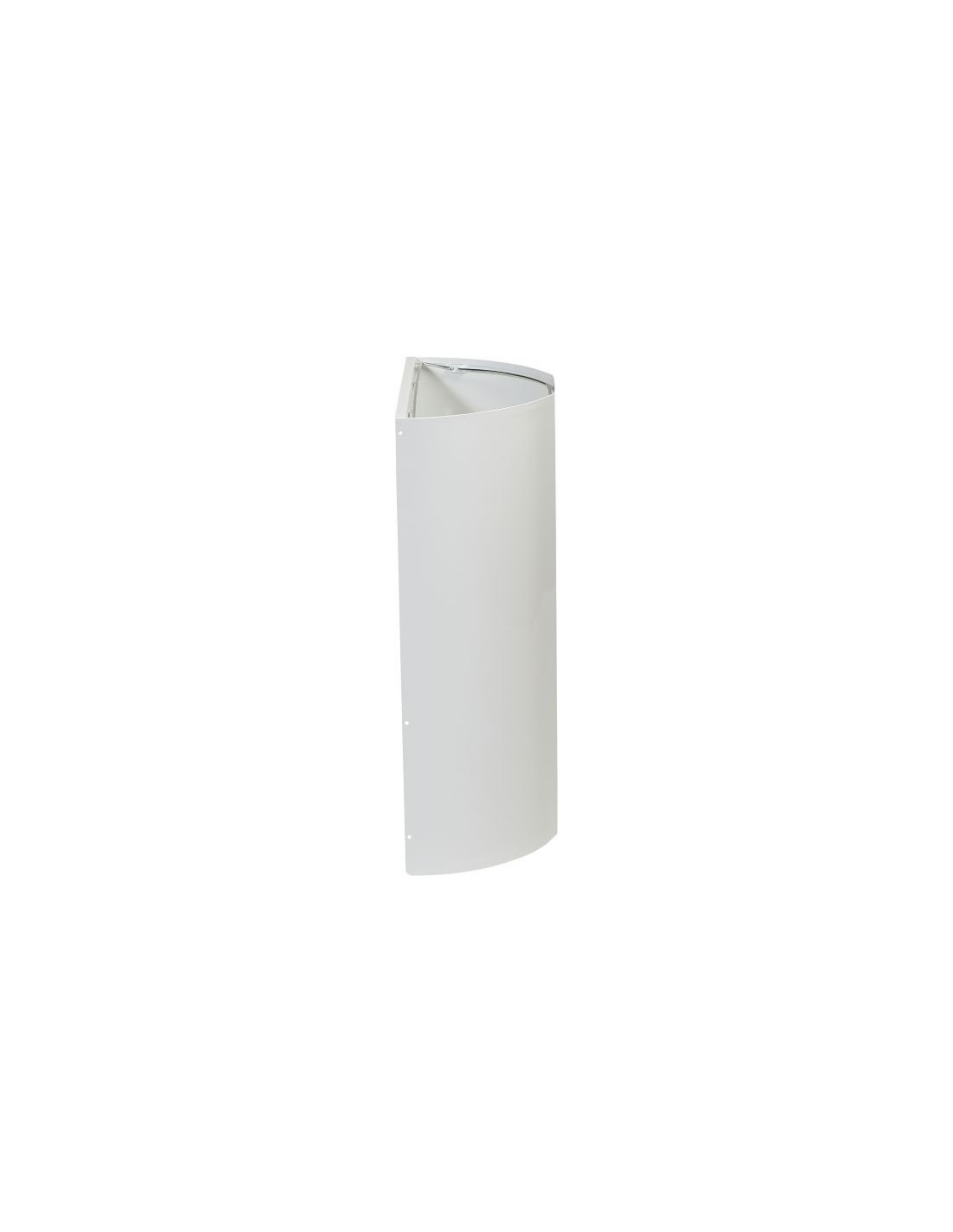 Probbax WM-3020-WHT: Papelera Pared Media Caña 20 L
