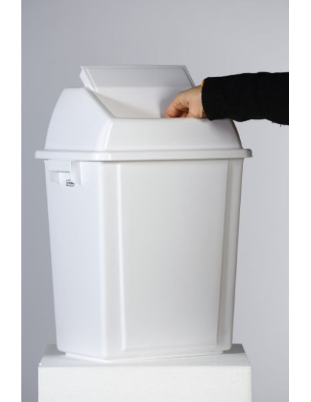 Probbax PB-1320-WHT: Papelera Pared 20 L Pack 5