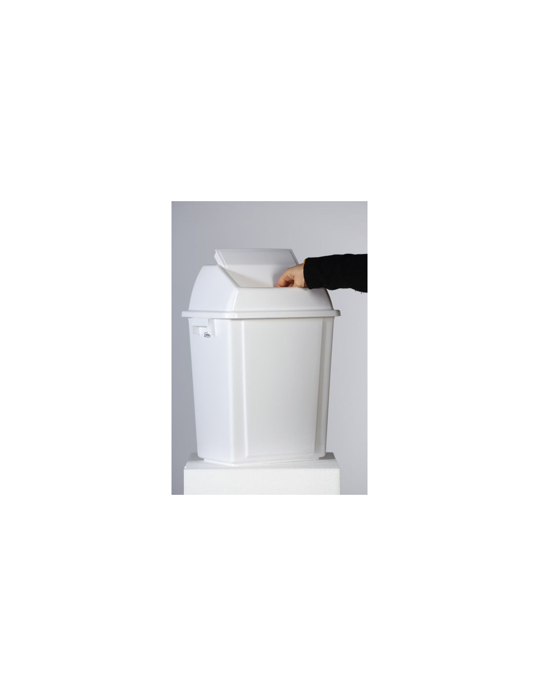 Probbax PB-1320-WHT: Papelera Pared 20 L Pack 5
