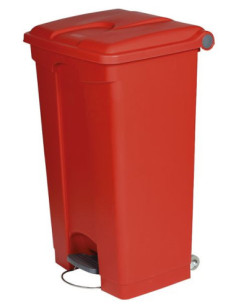 Probbax SO-1290-RED: Contenedor con Pedal 90 L