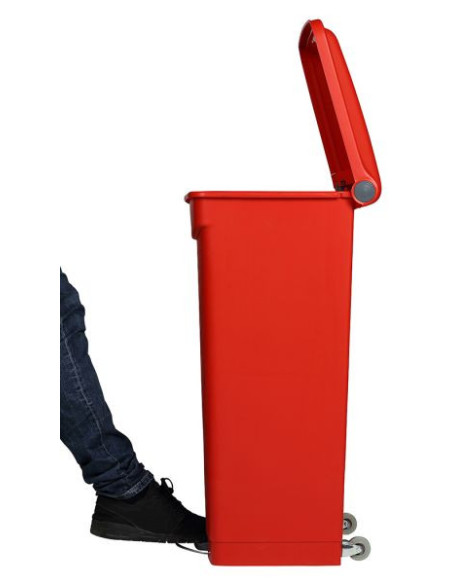 Probbax SO-1290-RED: Contenedor con Pedal 90 L