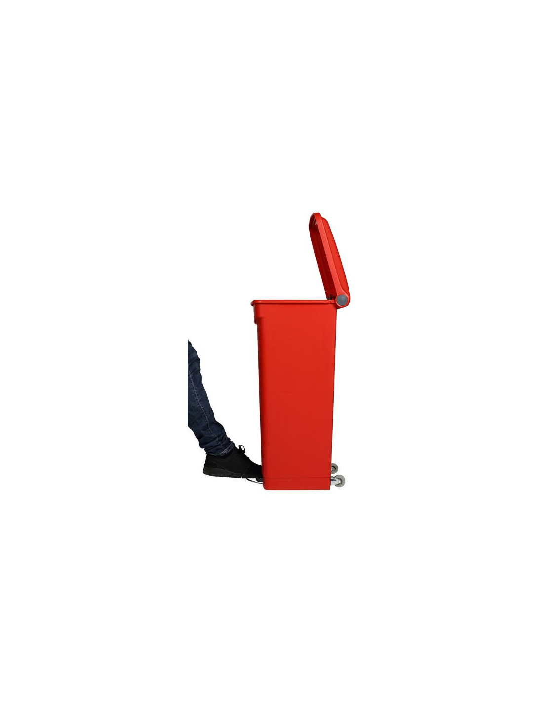 Probbax SO-1290-RED: Contenedor con Pedal 90 L