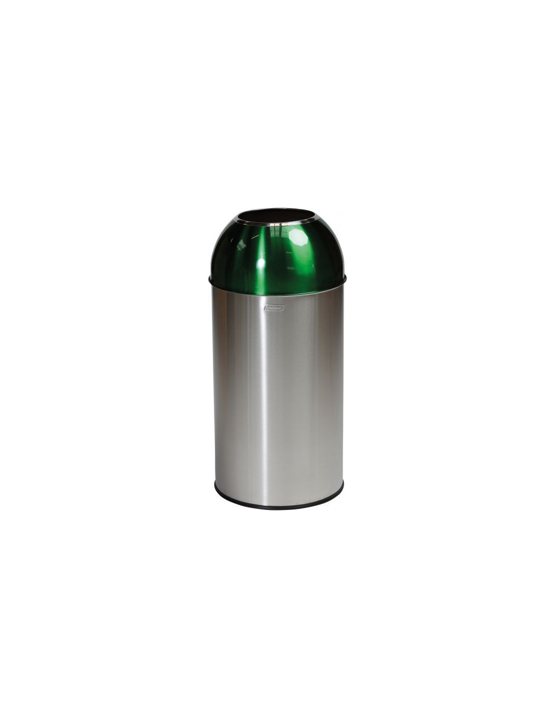 Probbax OD-6140-SGRN: Papelera Cúpula Abierta 40 L