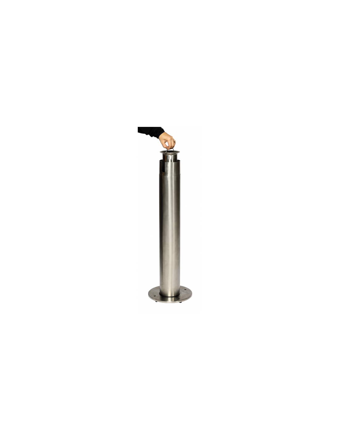 Probbax AT-0295-SSSTL: Cenicero Tubular XXL 5 L