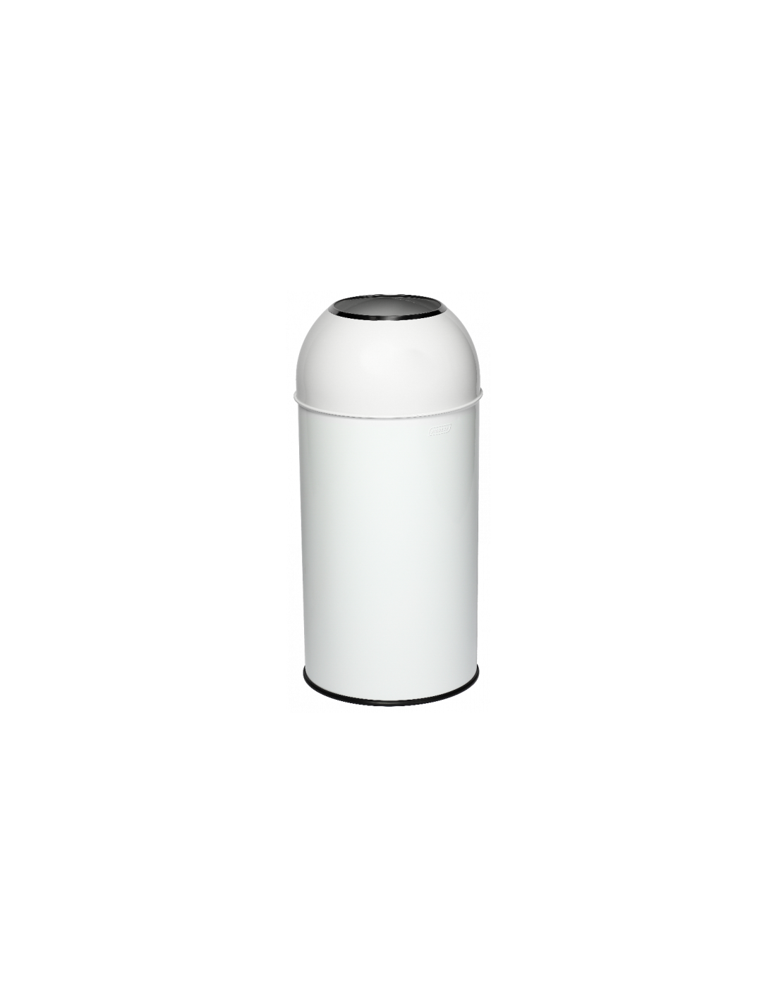 Probbax OD-6140-WHT: Papelera Cúpula Abierta 40 L