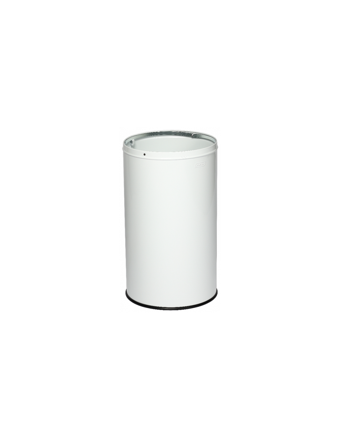 Probbax OD-6140-WHT: Papelera Cúpula Abierta 40 L