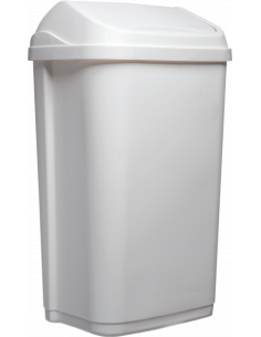 Probbax ST-0250-WHT: Papelera 50 L Pack de 4