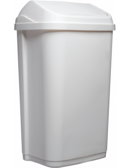 Probbax ST-0250-WHT: Papelera 50 L Pack de 4