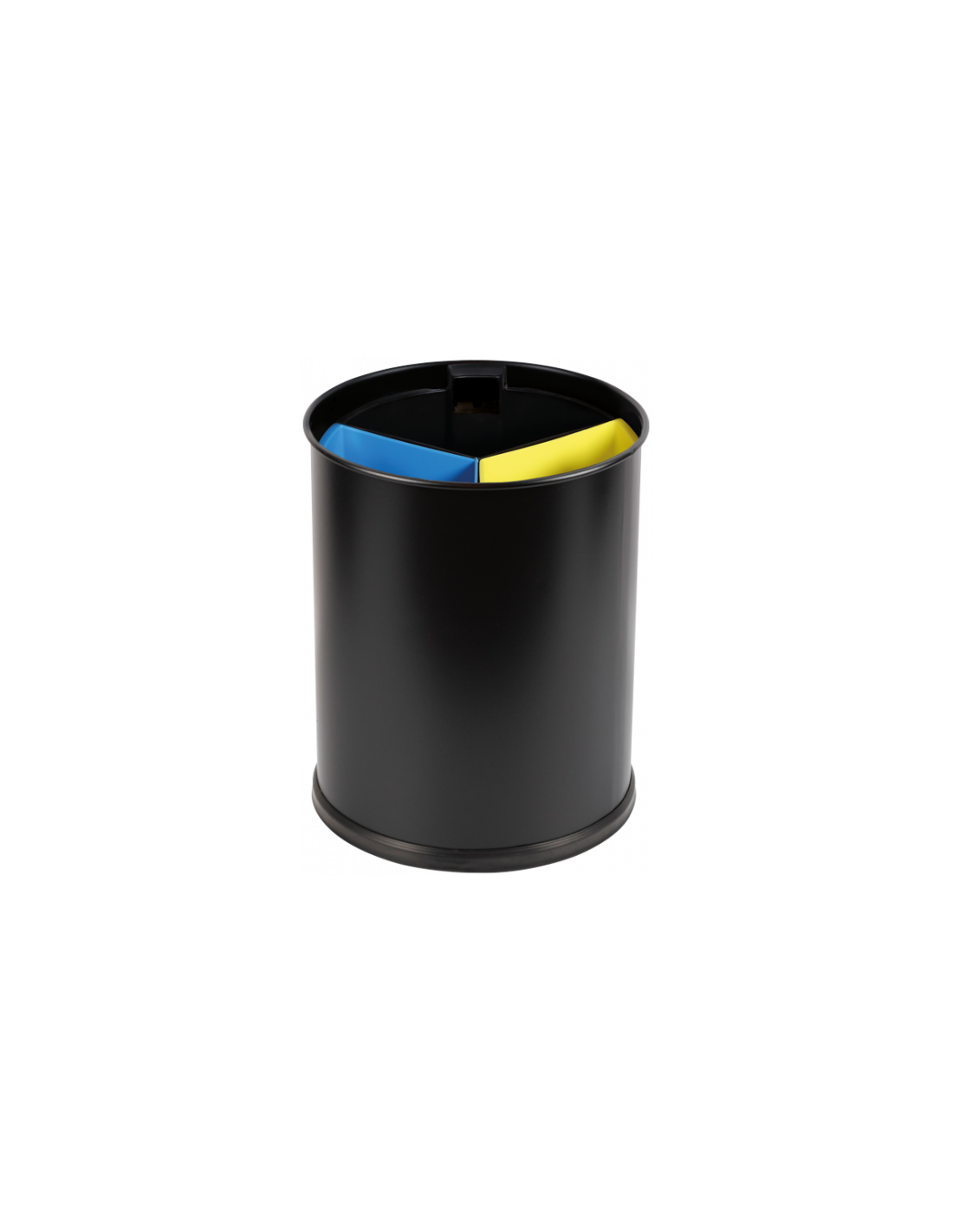 Probbax WB-1251-BLA: Papelera 3 Compart. 13 L Color