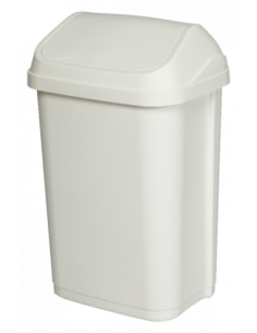 Probbax ST-0225-WHT: Papelera Basculante 25 L Pack 5