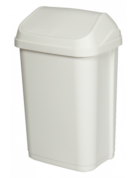 Probbax ST-0225-WHT: Papelera Basculante 25 L Pack 5
