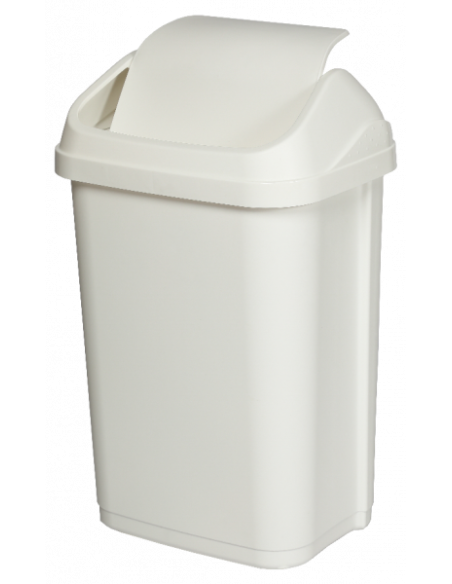 Probbax ST-0225-WHT: Papelera Basculante 25 L Pack 5