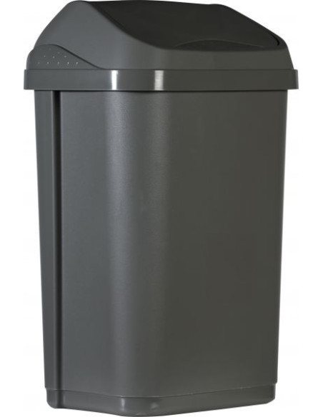 Probbax ST-0250-GRY: Papelera 50 L Pack de 4
