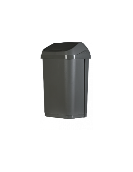 Probbax ST-0250-GRY: Papelera 50 L Pack de 4