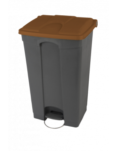 Probbax SO-1290-GBRN: Contenedor con Pedal 90 L