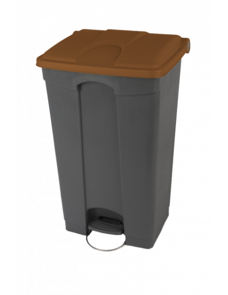 Probbax SO-1290-GBRN: Contenedor con Pedal 90 L