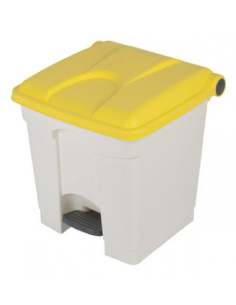 Probbax SO-1230-WYEL: Contenedor con Pedal 30 L