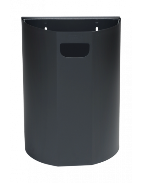 Probbax WM-3021-DGRY: Papelera Pared Media Caña 20 L