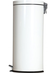 Probbax SO-6030-WHT: Cubo con Pedal 30 L