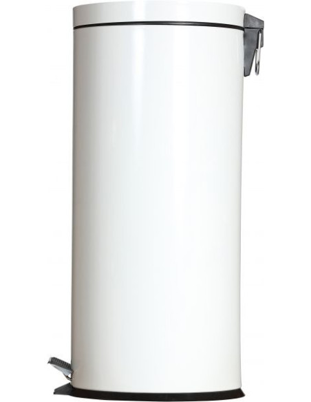 Probbax SO-6030-WHT: Cubo con Pedal 30 L