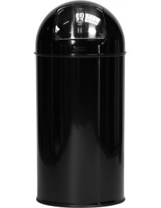 Probbax PB-3140-BLA: Papelera con Tapa a Presión 40 L